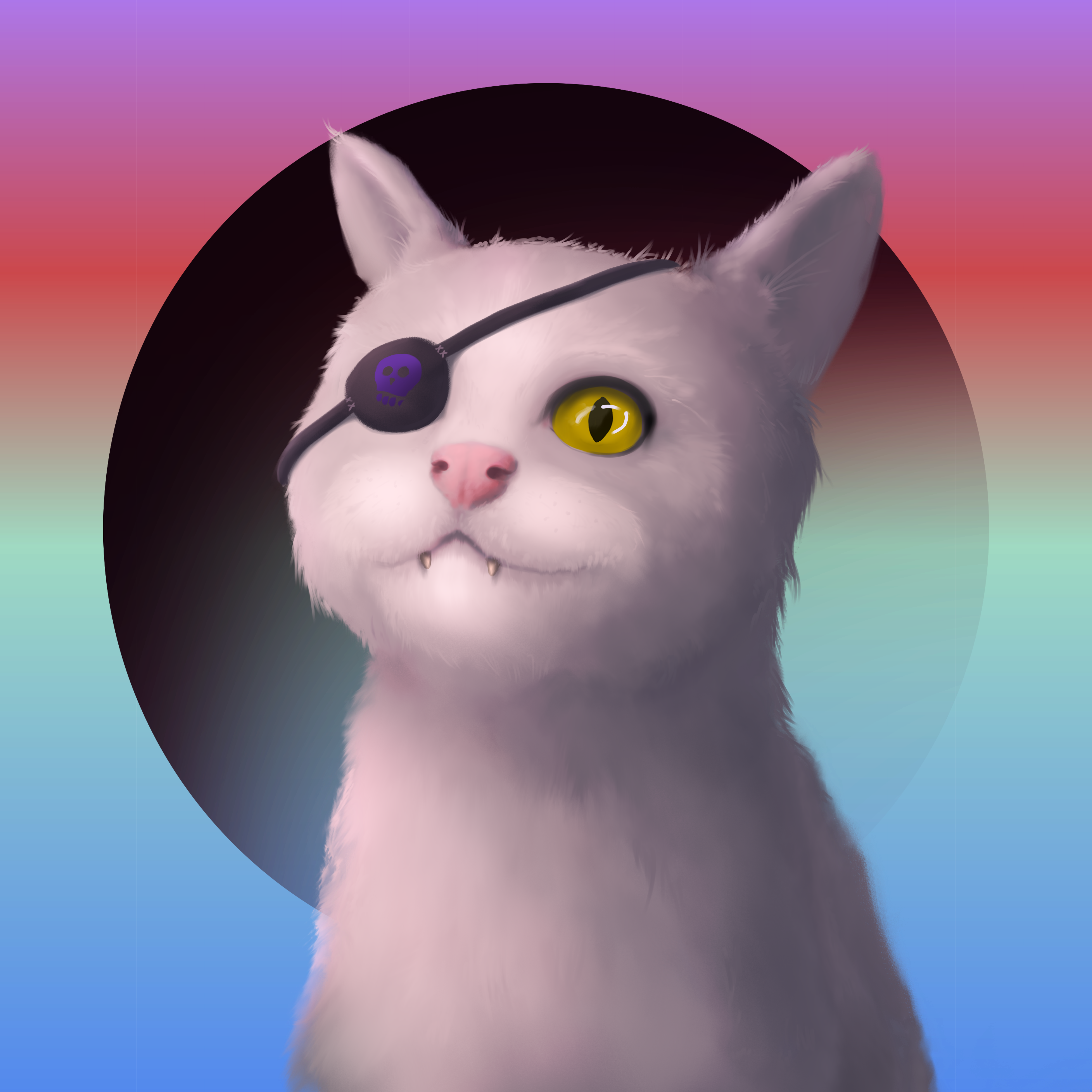 Crazy cat #19 static token preview