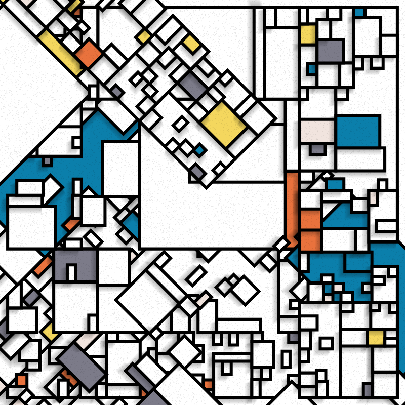 NEOPLASTICISM #19 static token preview