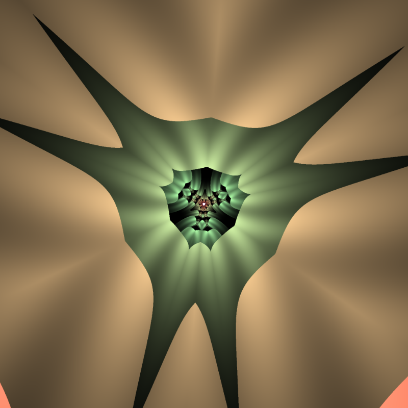 Fractal Flower #107 static token preview