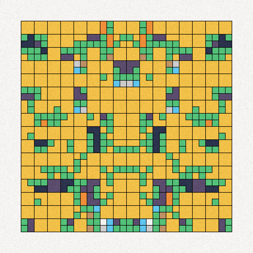 Pixel Blots #1 static token preview