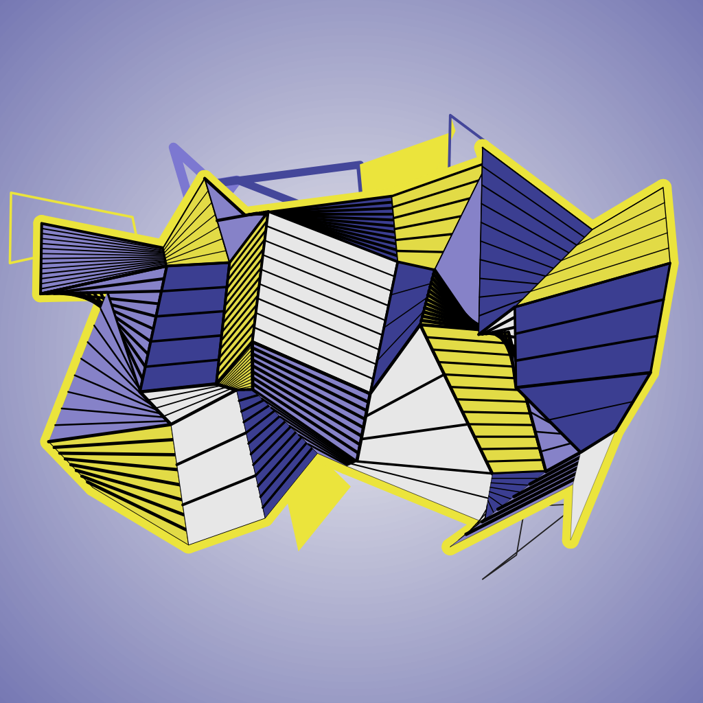 Machine 11: brutalist distortions #24 static token preview