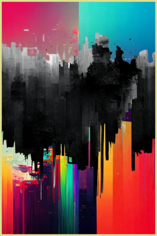 Glitched #14 static token preview