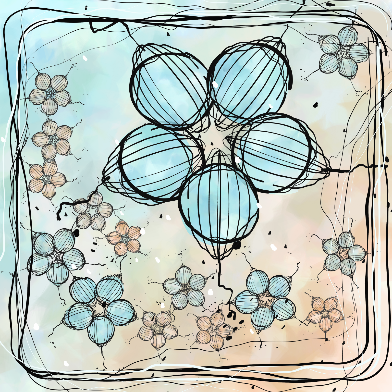 Five-Leaf-Flowers #11 static token preview