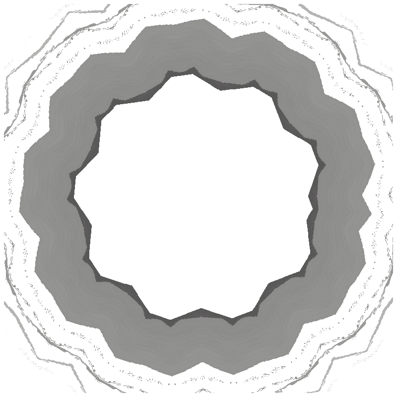 Glitch Mandala #18 static token preview