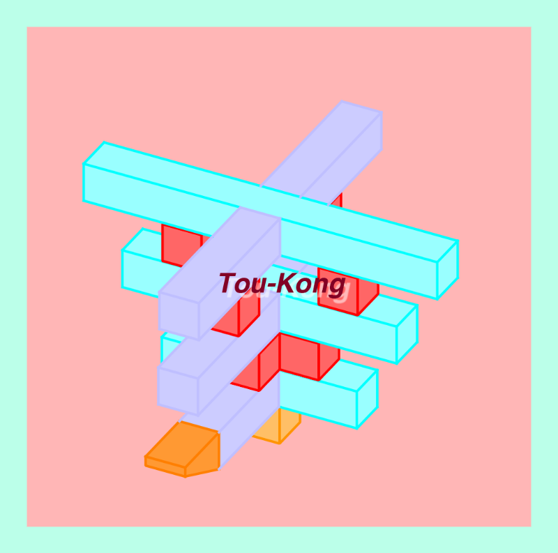 Tou-Kong NFT #14 static token preview