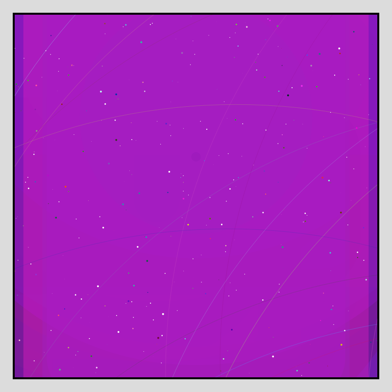 Color Field Starry B #8 static token preview