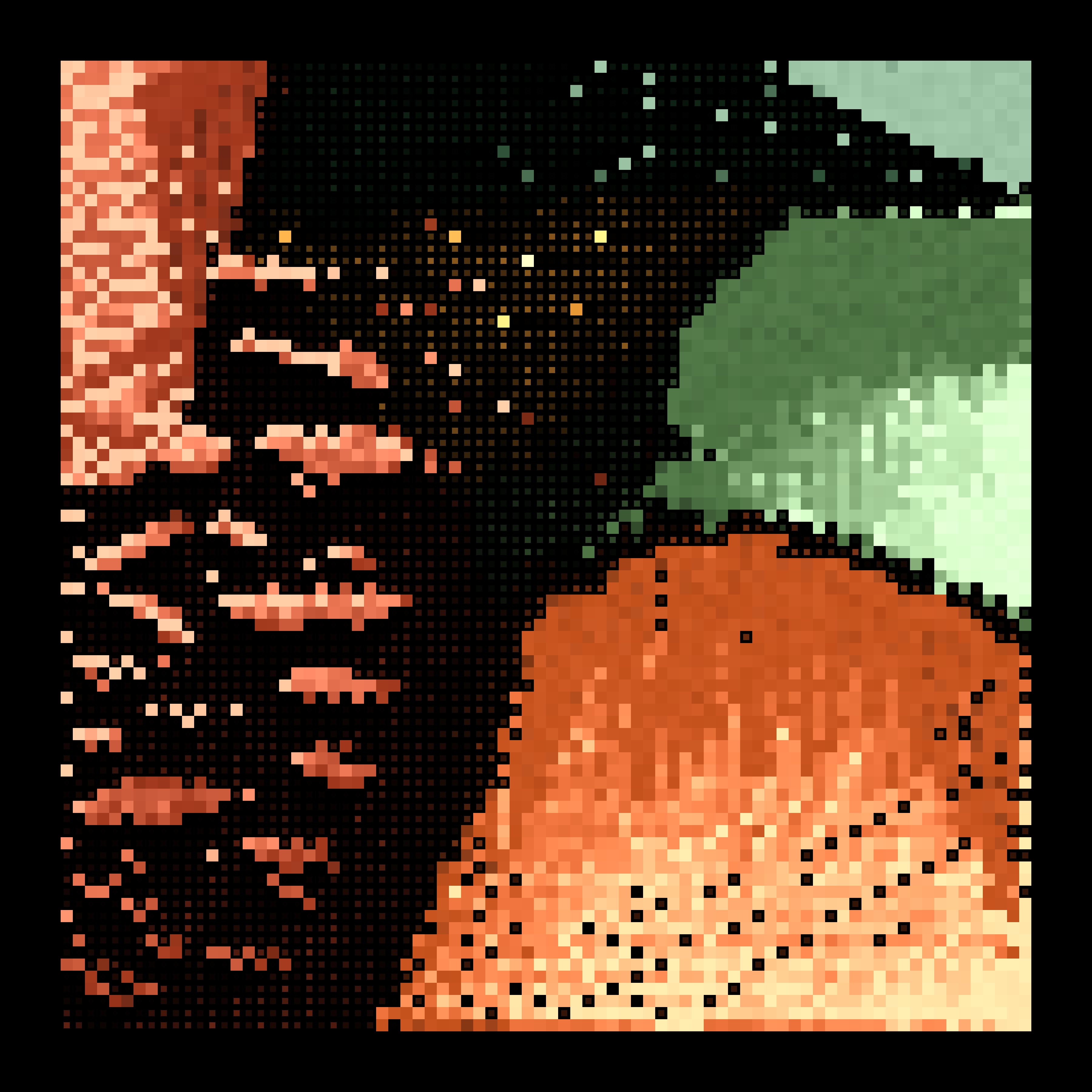 Pixel Blobs II #18 static token preview