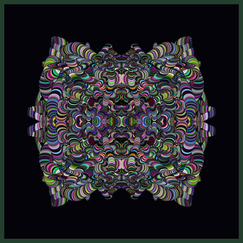 Symmetric Perlinized Ellipse #23 static token preview