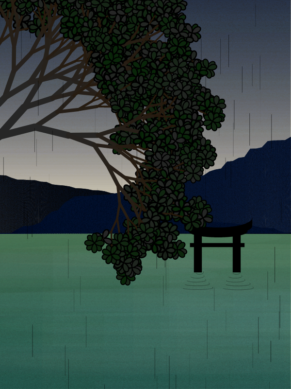 Foggy morning in a village near Tokyo #17 static token preview