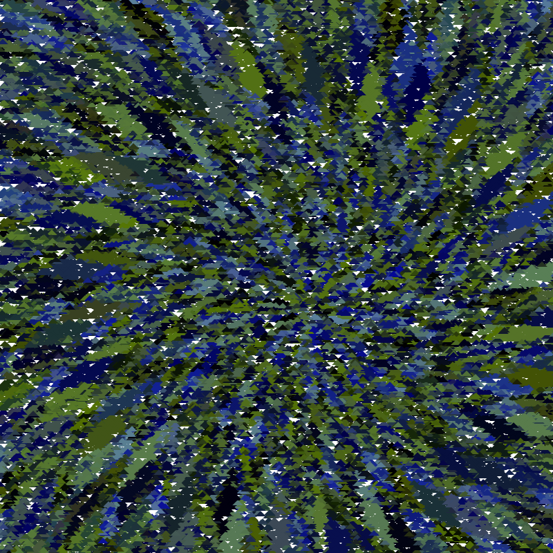 Mosaic or stained glass drops #5 static token preview