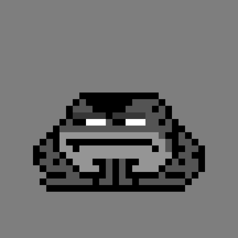 fx(Toadz) monochrome #15 static token preview
