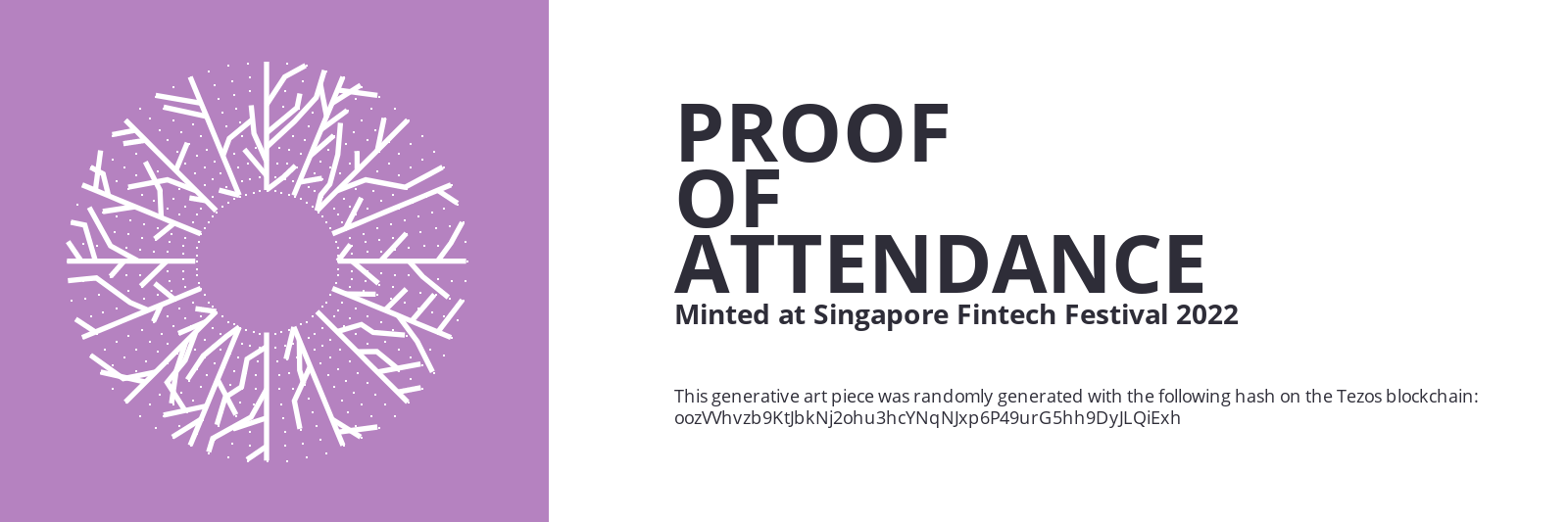 SFF2022 Proof of Attendance Token #2202 static token preview