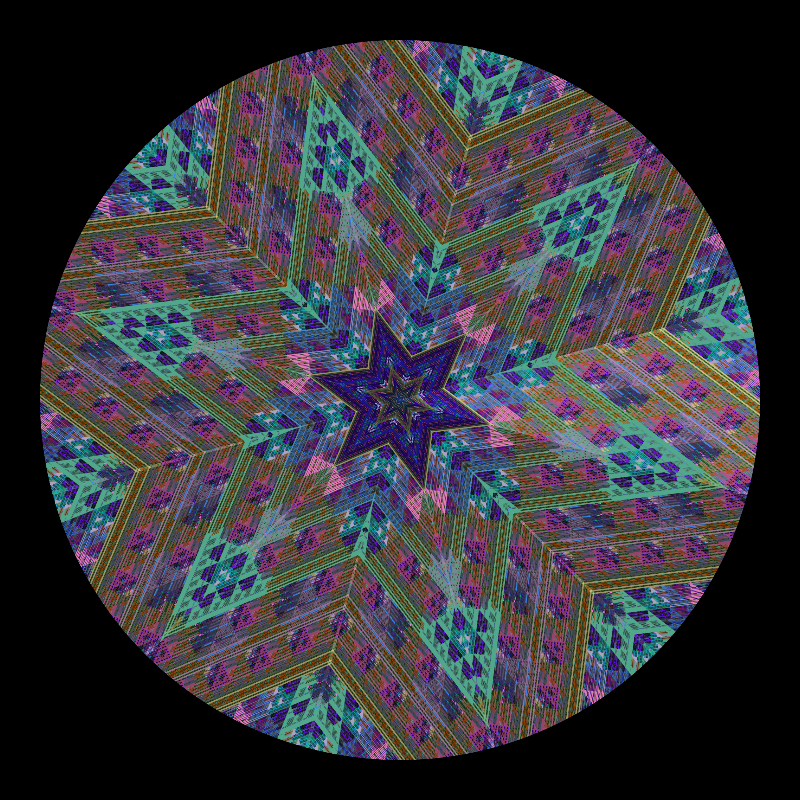Binary kaleidoscope #12 static token preview