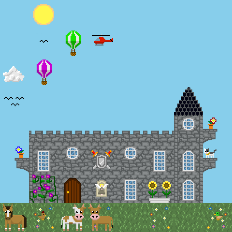 2D Mansion #313 static token preview