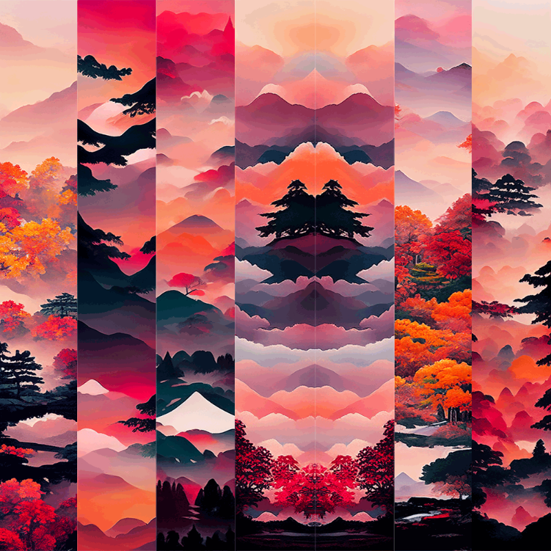 AI Japanese Autumn #2 static token preview