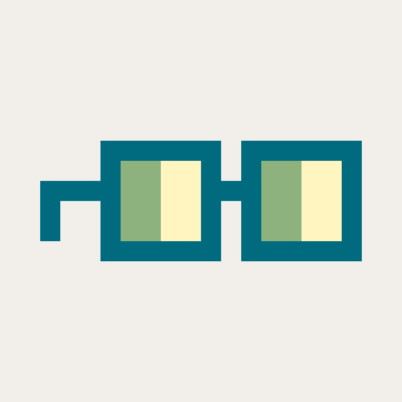 Coded Nouns Glasses #23 static token preview