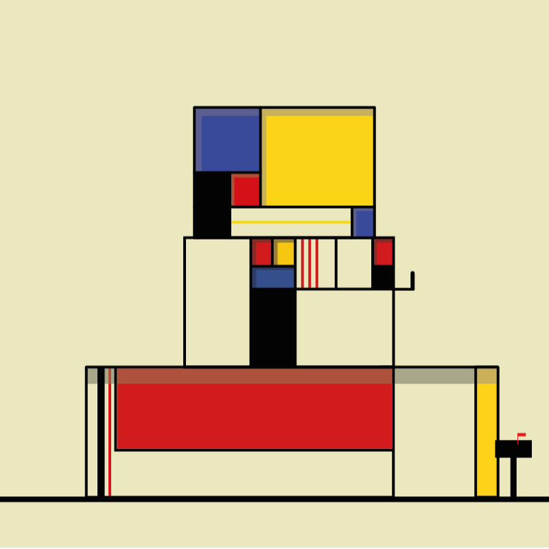 The Mondrian’s Houses #5 static token preview