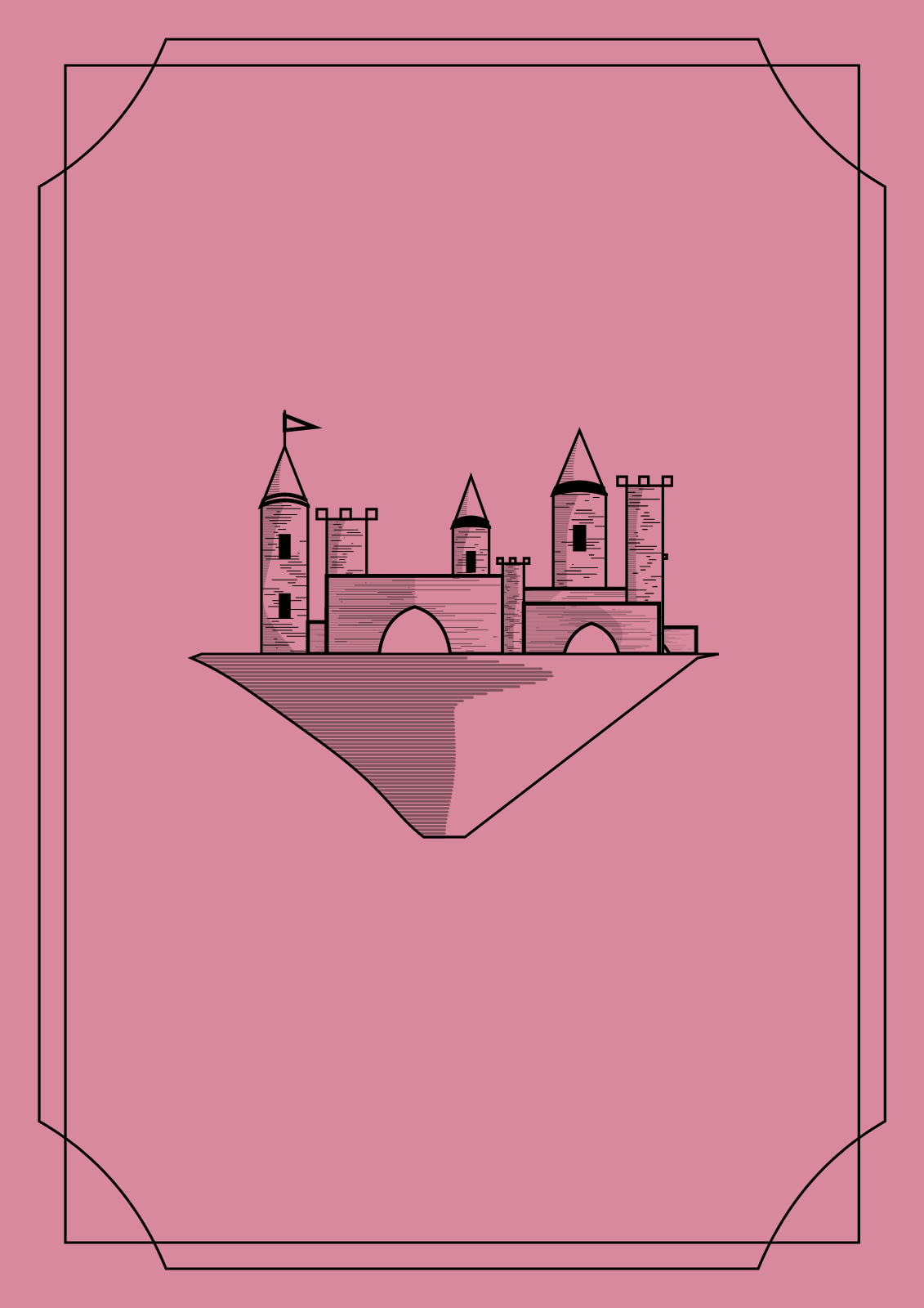 Minimalist Castle #14 static token preview