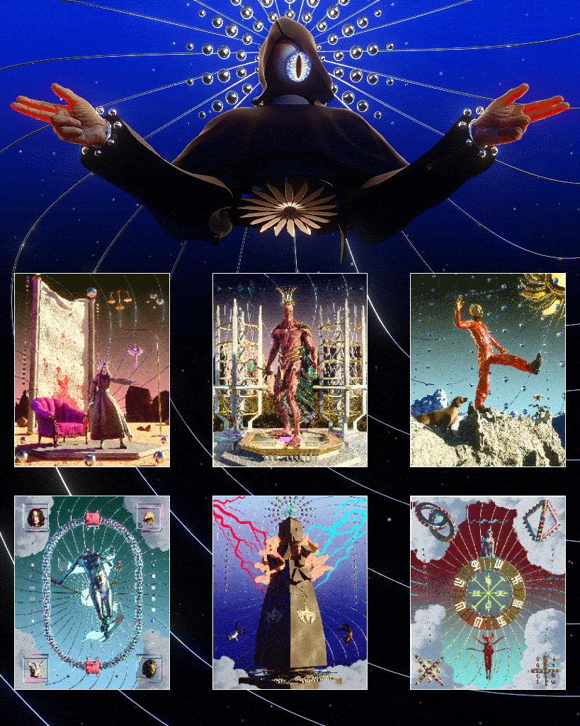 psychotarot generative divination #15 static token preview