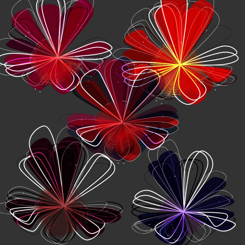 Flowers #8 static token preview