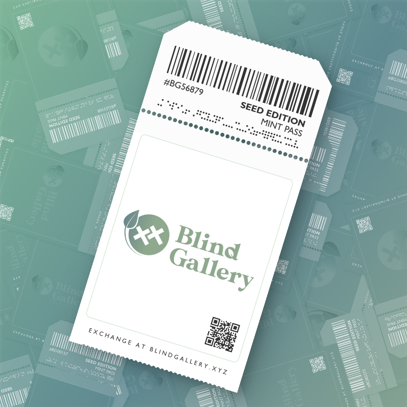 Blind Gallery Mint Pass (Seed Edition) #230 static token preview