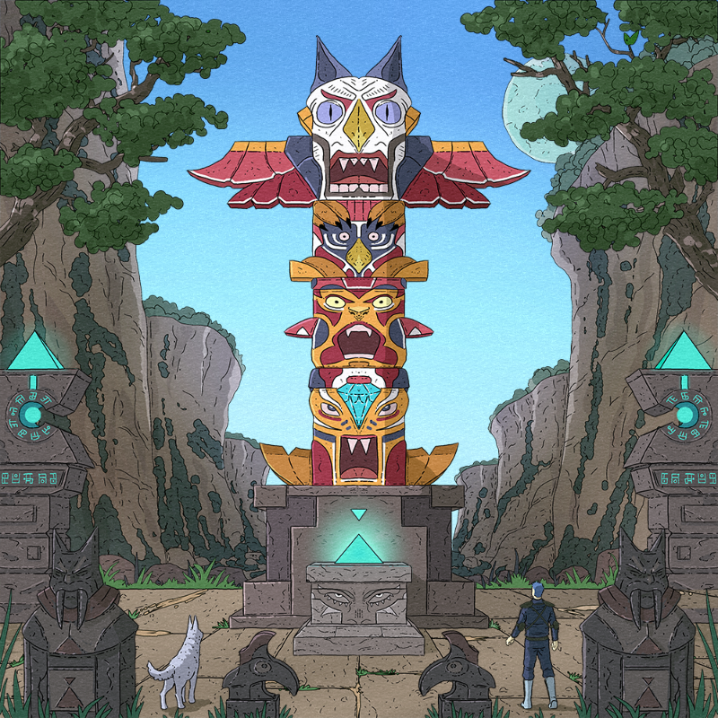 Lost Gods: Adventures of K&K #5 static token preview