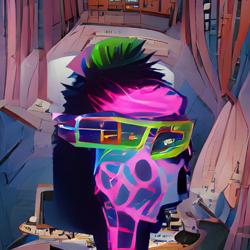Female hack squad #38 static token preview
