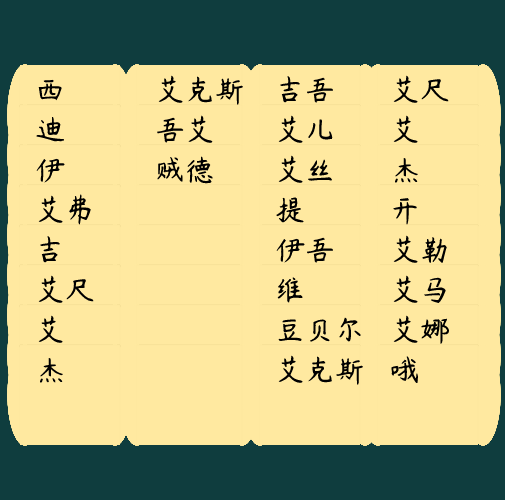 "Clerical script (隸書)" #5 static token preview
