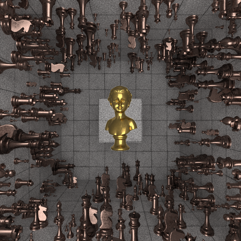 Block of chess #2 static token preview
