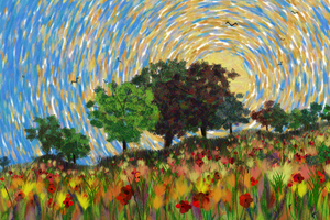 Flowers and Sky project preview