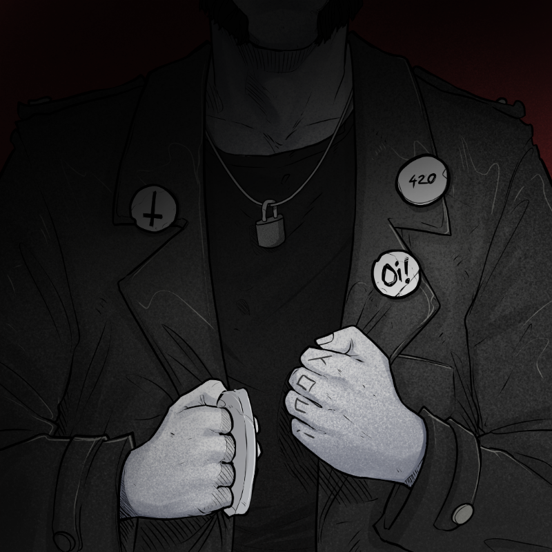 PUNX NOT DEAD #111 static token preview