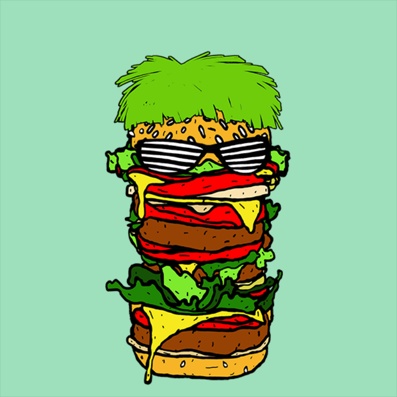 BurgerKills #2 static token preview