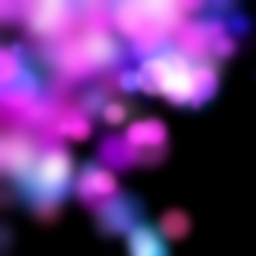 Blurred neon lights project preview