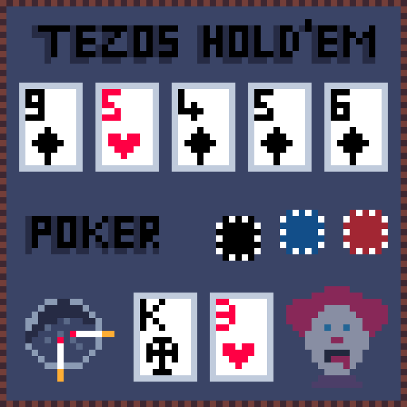 Tezos Hold'em Poker #12 static token preview
