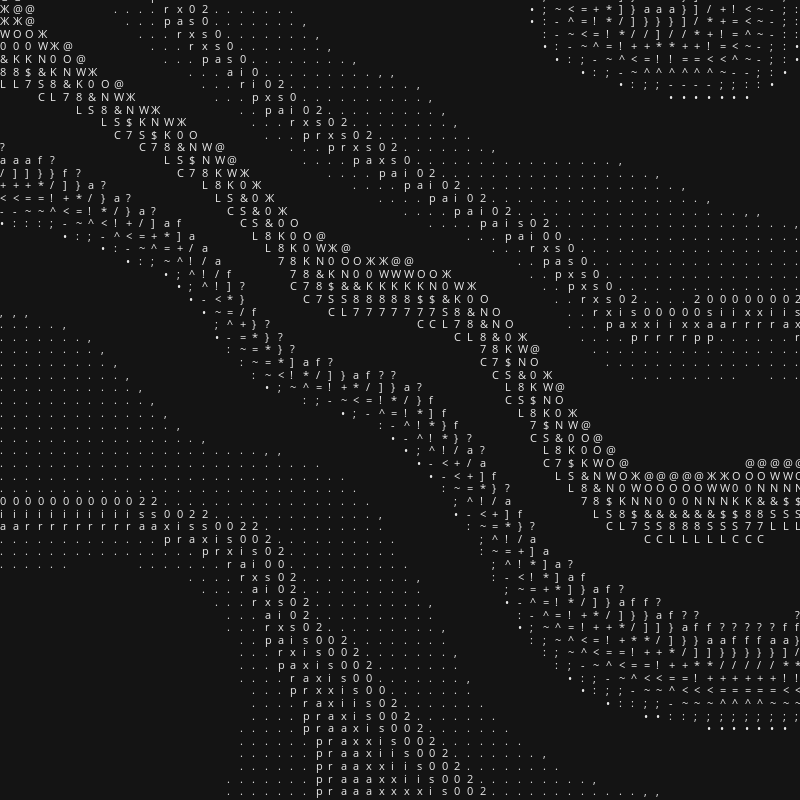 Praxis 002 #10 static token preview
