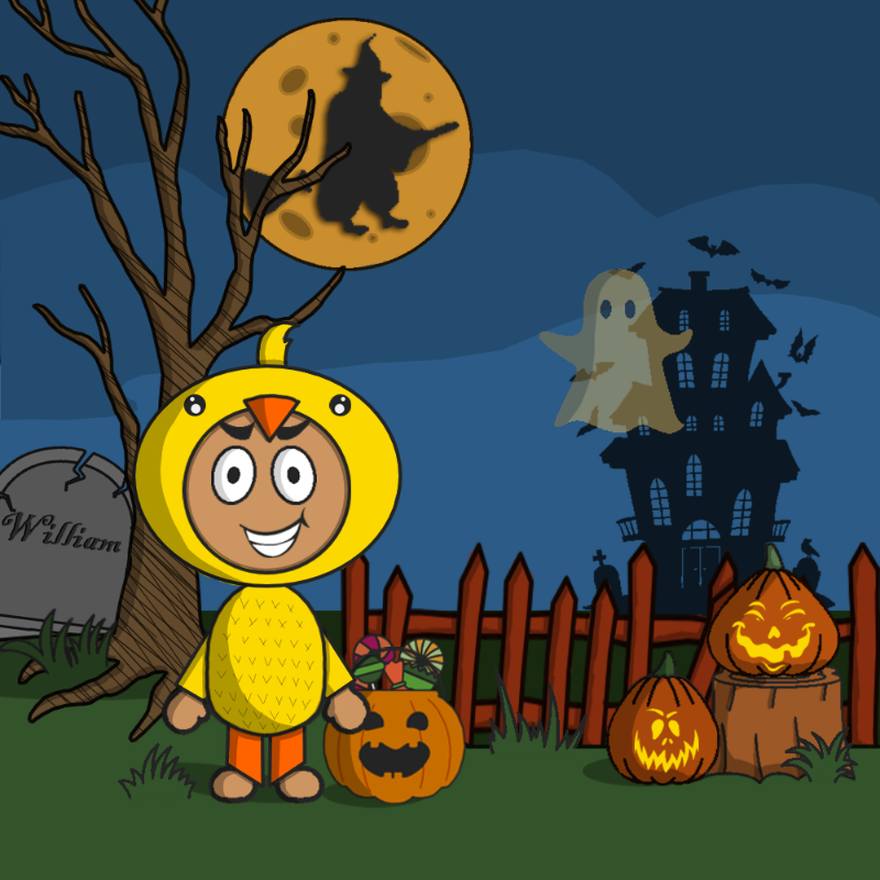 Spoopy Halloween #7 static token preview