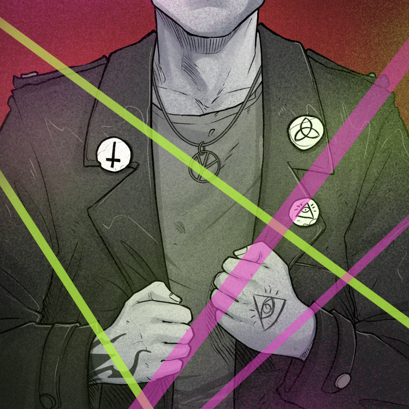 PUNX NOT DEAD #8 static token preview