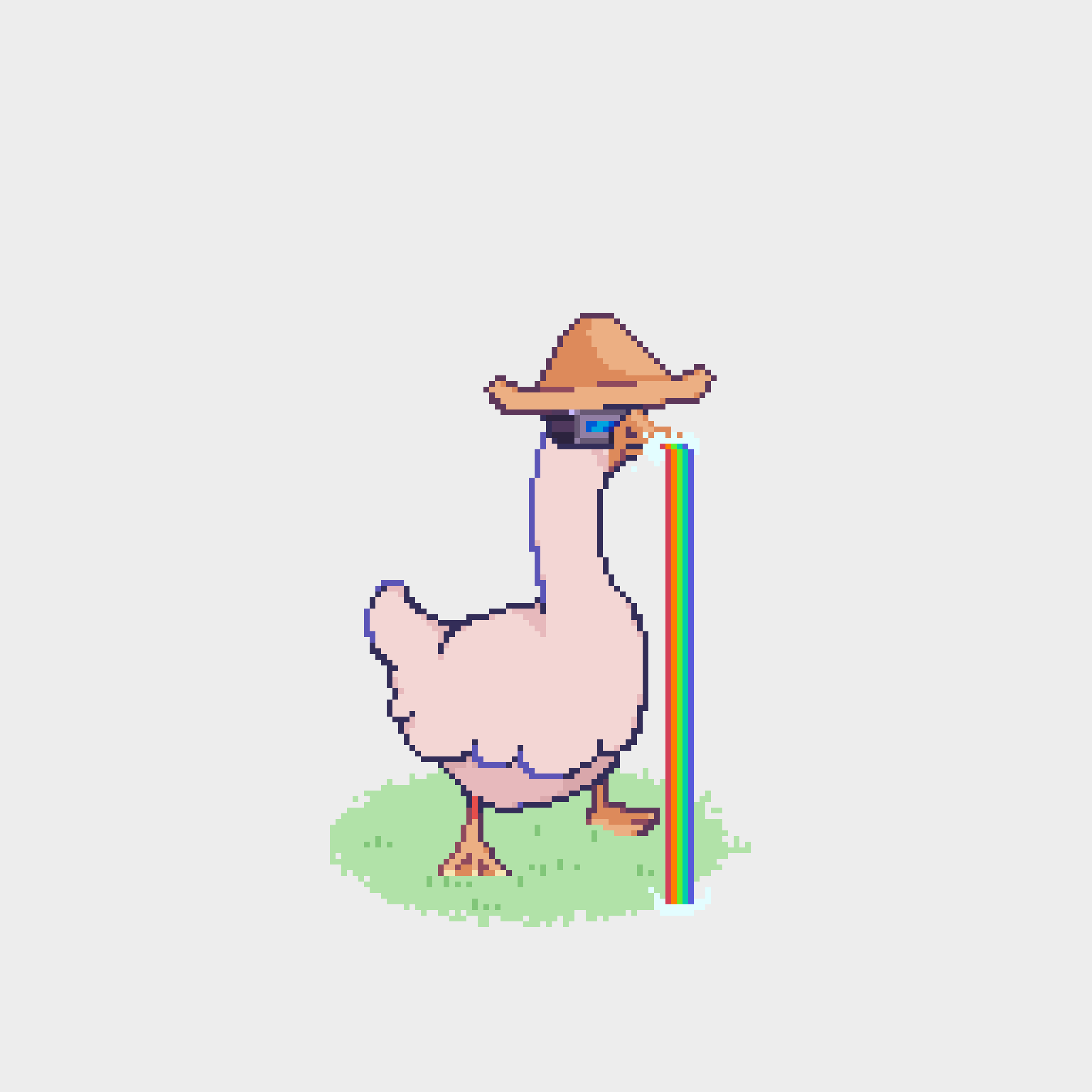 Pixel Duck #4 static token preview