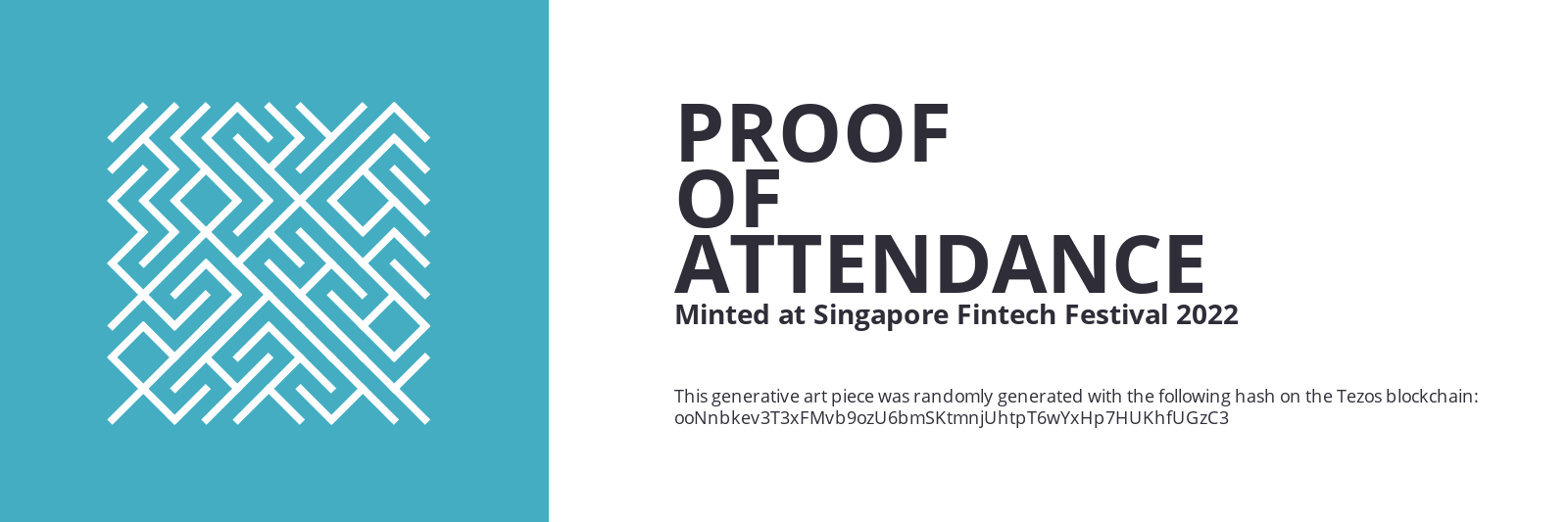 SFF2022 Proof of Attendance Token #759 static token preview