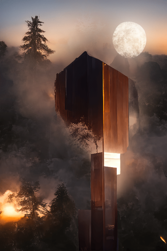 Wooded Solitude #17 static token preview