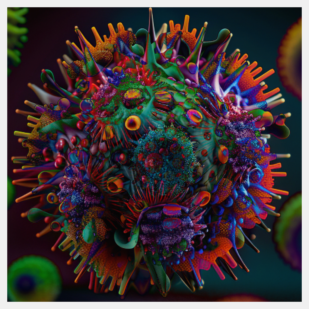 Viral Refraction #24 static token preview