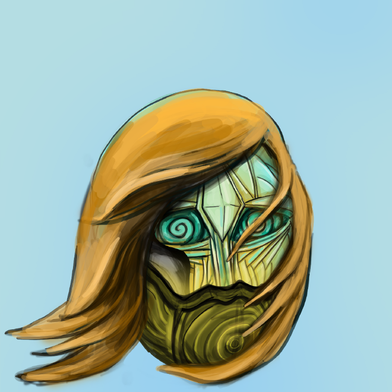 Morixels Colab #3 Ancient smileys #5 static token preview