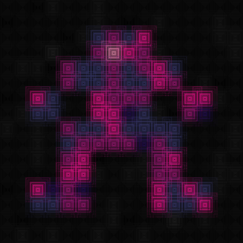 Not your average space invader #2 static token preview