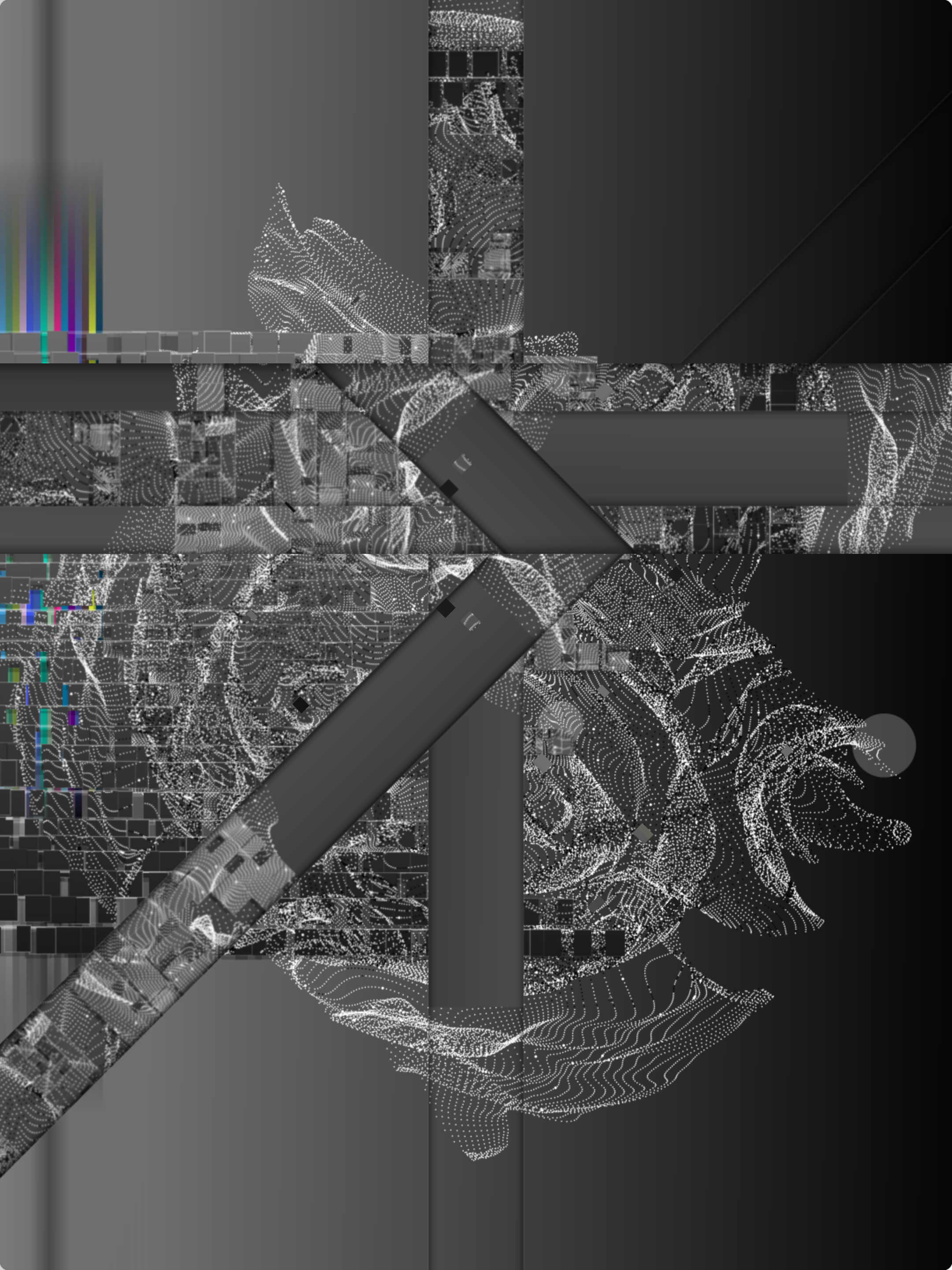Fronteras en abstracto #17 static token preview
