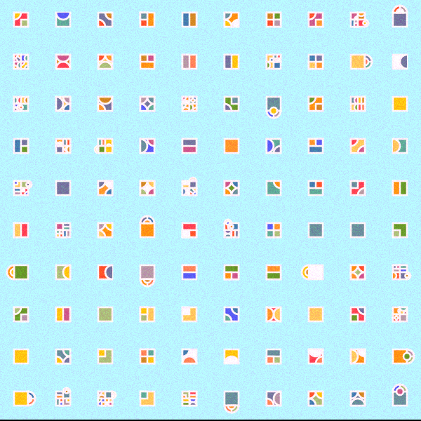 Mosaic Blocks #6 static token preview