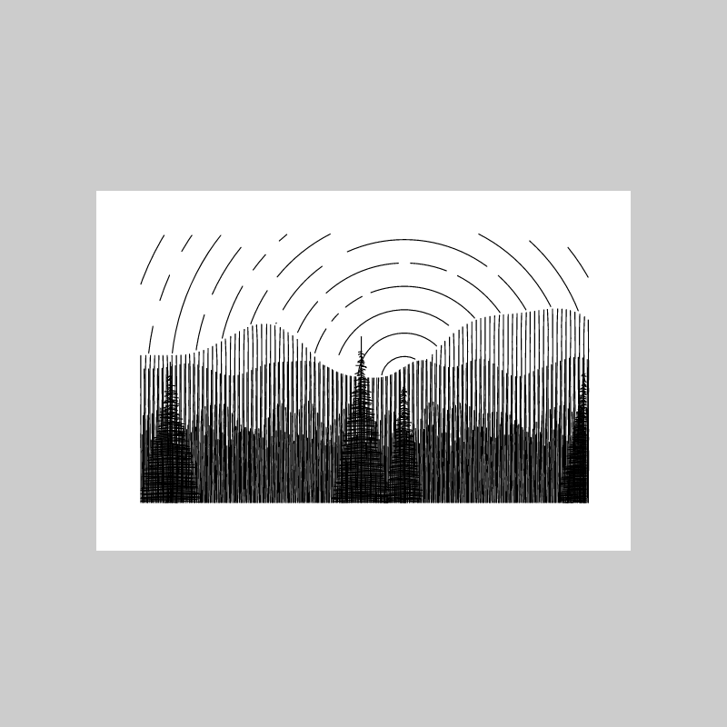 Layered Landscapes #11 static token preview