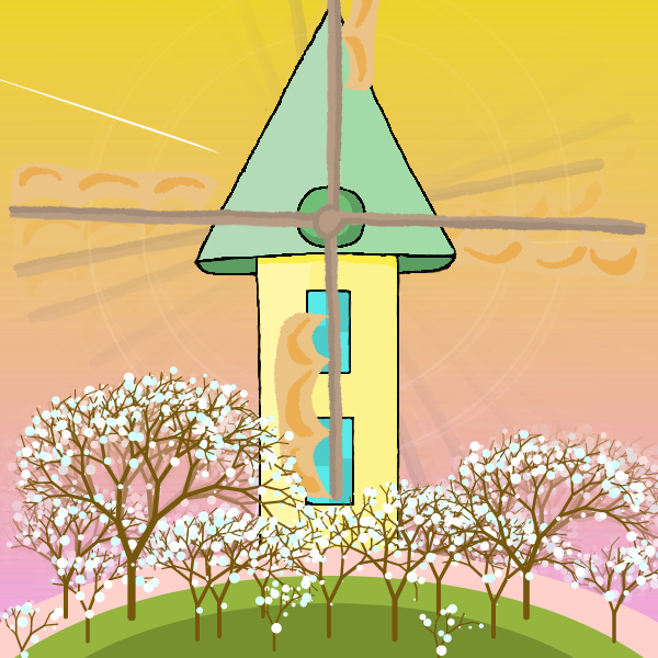 Tree Desiring Calm but Wind Restless #22 static token preview
