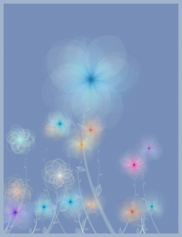 Fairy flower pattern #19 static token preview