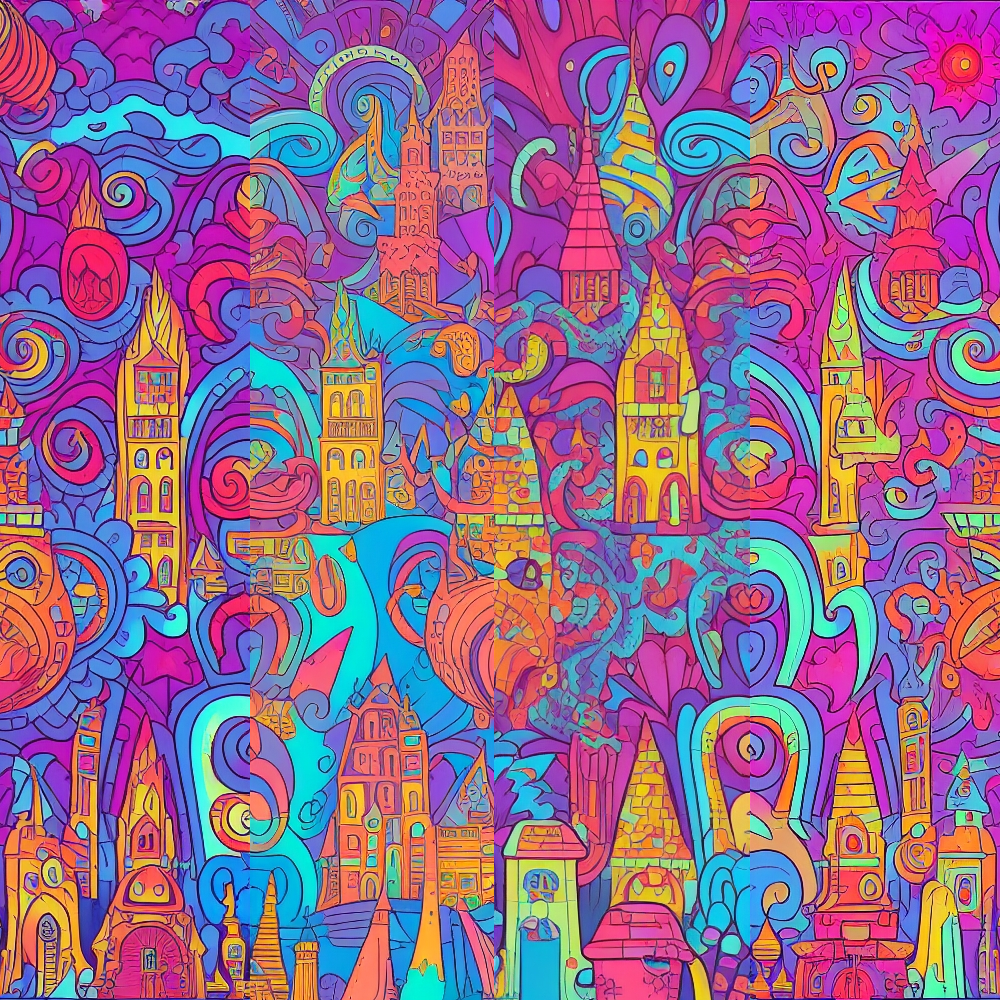 AI Crazy City #1 static token preview