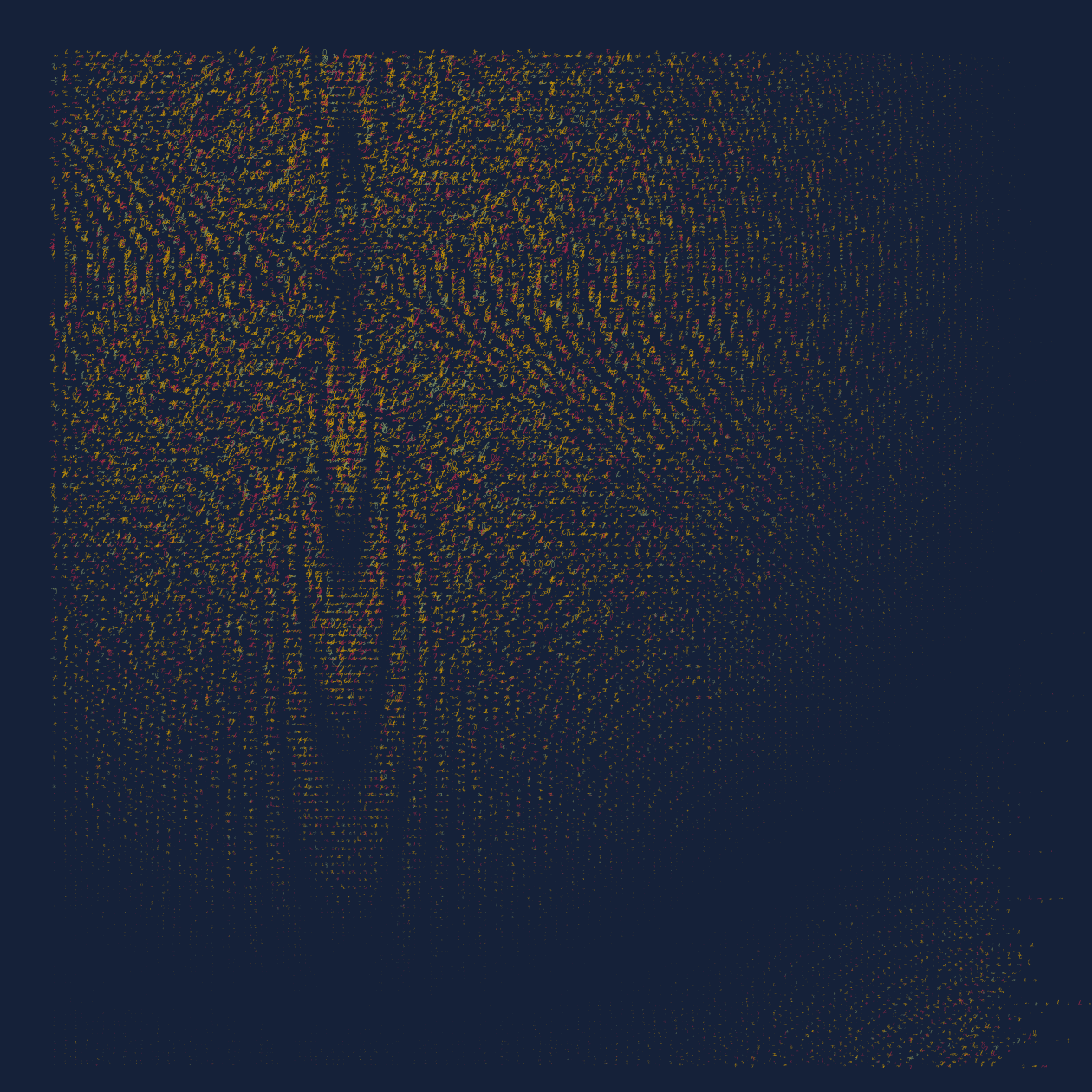 Asemic Writing 1o1 #15 static token preview